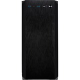 Inter-Tech H-606 Micro Tower Nero, Chassis Tower Nero, Micro Tower, PC, Nero, 15 cm, 32 cm, Fondo