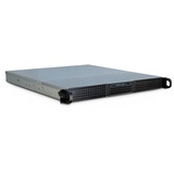 Inter-Tech IPC 1U-10248 Supporto Nero Nero, Supporto, Server, Nero, ATX, micro ATX, Mini-ITX, Acciaio, HDD, Rete, Potenza