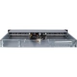 Inter-Tech IPC 1U-10248 Supporto Nero Nero, Supporto, Server, Nero, ATX, micro ATX, Mini-ITX, Acciaio, HDD, Rete, Potenza