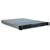 Inter-Tech IPC 1U-10255 Supporto Nero, Server case Nero, Supporto, Server, Nero, ATX, EATX, EEB, Acciaio, HDD, Rete, Potenza