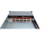 Inter-Tech IPC 1U-10255 Supporto Nero, Server case Nero, Supporto, Server, Nero, ATX, EATX, EEB, Acciaio, HDD, Rete, Potenza