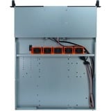 Inter-Tech IPC 1U-10255 Supporto Nero, Server case Nero, Supporto, Server, Nero, ATX, EATX, EEB, Acciaio, HDD, Rete, Potenza
