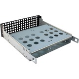 Inter-Tech IPC 1U-10255 Supporto Nero, Server case Nero, Supporto, Server, Nero, ATX, EATX, EEB, Acciaio, HDD, Rete, Potenza
