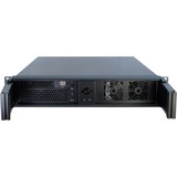 Inter-Tech IPC 2U-2098-SL Supporto Nero Nero, Supporto, Server, Nero, ATX, micro ATX, uATX, Mini-ITX, Acciaio, 2U