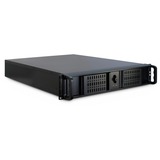 Inter-Tech IPC 2U-2098-SL Supporto Nero, Server case Nero, Supporto, Server, Nero, ATX, micro ATX, uATX, Mini-ITX, Acciaio, 2U