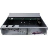 Inter-Tech IPC 2U-2404S Supporto Nero, Argento Nero, Supporto, Server, Nero, Argento, Mini-ITX, uATX, Acciaio, 2U