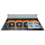 Inter-Tech IPC 2U-2412 Supporto Nero, Argento, Chassis server rack Nero, Supporto, Server, Nero, Argento, ATX, EATX, EEB, Mini-ATX, uATX, Metallo, 2U