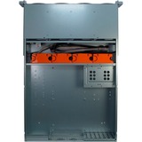 Inter-Tech IPC 2U-2412 Supporto Nero, Argento, Server case Nero, Supporto, Server, Nero, Argento, ATX, EATX, EEB, Mini-ATX, uATX, Metallo, 2U