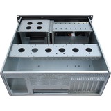 Inter-Tech IPC 4U-4088-S Supporto Nero, Server case Nero, Supporto, Server, Nero, ATX, micro ATX, uATX, Mini-ITX, Acciaio, 4U