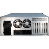 Inter-Tech IPC 4U-4410 Supporto Nero, Server case Nero, Supporto, Server, Nero, Acciaio, 14,8 kg, 17,3 kg