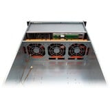 Inter-Tech IPC 4U-4410 Supporto Nero, Server case Nero, Supporto, Server, Nero, Acciaio, 14,8 kg, 17,3 kg