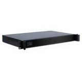 Inter-Tech IPC-K-126L Supporto Nero, Server case Nero, Supporto, Server, Nero, Mini-ITX, Acciaio, 1U
