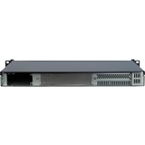 Inter-Tech IPC-K-126L Supporto Nero, Server case Nero, Supporto, Server, Nero, Mini-ITX, Acciaio, 1U