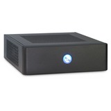 Inter-Tech ITX-601 Desktop Nero 60 W, Case HTPC Nero, Desktop, PC, Nero, ITX, Casa/ufficio, CE