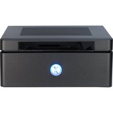 Inter-Tech ITX-603 Mini Tower Nero 60 W, Case HTPC Nero, Mini Tower, PC, Nero, Mini-ATX, Casa/ufficio, CE, RoHS