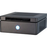 Inter-Tech ITX-603 Mini Tower Nero 60 W, Case HTPC Nero, Mini Tower, PC, Nero, Mini-ATX, Casa/ufficio, CE, RoHS