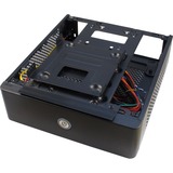 Inter-Tech ITX-603 Mini Tower Nero 60 W, Case HTPC Nero, Mini Tower, PC, Nero, Mini-ATX, Casa/ufficio, CE, RoHS