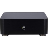 Inter-Tech ITX A60 Mini Tower Nero 60 W, Case HTPC Nero, Mini Tower, PC, Nero, ITX, Alluminio, 4 cm