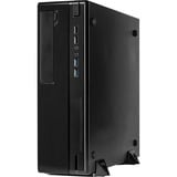 Inter-Tech IT-502 Desktop Nero Nero, Desktop, PC, Nero, Mini-ITX, uATX, 1U, Alto