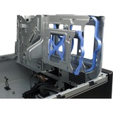 Inter-Tech IT-502 Desktop Nero, Case HTPC Nero, Desktop, PC, Nero, Mini-ITX, uATX, 1U, Alto