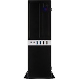 Inter-Tech IT-503 Mini Tower Nero Nero, Mini Tower, PC, Nero, Mini-ITX, uATX, Metallo, Casa/ufficio