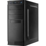 Inter-Tech IT-5905 Midi Tower Nero Nero, Midi Tower, PC, Nero, ATX, micro ATX, Casa/ufficio, 35,5 cm