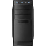 Inter-Tech IT-5905 Midi Tower Nero, Chassis Tower Nero, Midi Tower, PC, Nero, ATX, micro ATX, Casa/ufficio, 35,5 cm