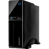 Inter-Tech IT-607 Desktop Nero Nero, Desktop, PC, Nero, micro ATX, Mini-ITX, 1x 80 mm, 80 mm