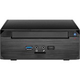 Inter-Tech MW-02 II Mini Tower Nero, Case HTPC Nero, Mini Tower, PC, Nero, ITX, 4 cm, CE