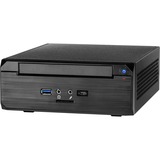Inter-Tech MW-02 II Mini Tower Nero, Case HTPC Nero, Mini Tower, PC, Nero, ITX, 4 cm, CE