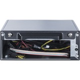 Inter-Tech MW-02 II Mini Tower Nero, Case HTPC Nero, Mini Tower, PC, Nero, ITX, 4 cm, CE