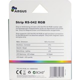 Inter-Tech RS-042 RGB Universale Kit di illuminazione per case del computer Nero, Universale, Kit di illuminazione per case del computer, Nero, Blu, Verde, Rosso, 3-pin, 10 mm