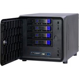 Inter-Tech SC-4100 Supporto Nero Nero, Supporto, Server, Nero, Mini-ITX, Acciaio, 1U