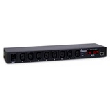 Inter-Tech SW-0816 unità di distribuzione dell'energia (PDU) 8 presa(e) AC Nero Nero, Acciaio, Nero, LED, 8 presa(e) AC, Accoppiatore C13, Accoppiatore C20