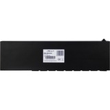 Inter-Tech SW-0816 unità di distribuzione dell'energia (PDU) 8 presa(e) AC Nero Nero, Acciaio, Nero, LED, 8 presa(e) AC, Accoppiatore C13, Accoppiatore C20