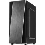 Inter-Tech T-11 Televen Tower Nero Nero, Tower, PC, Nero, ATX, ITX, micro ATX, 16,5 cm, 30,5 cm