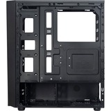 Inter-Tech T-11 Televen Tower Nero Nero, Tower, PC, Nero, ATX, ITX, micro ATX, 16,5 cm, 30,5 cm