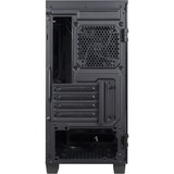 Inter-Tech X-608 Infinity Micro Tower Nero, Tower, PC, ITX, uATX, Vetro, Giocare, Blu, Verde, Rosso