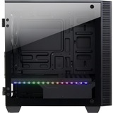 Inter-Tech X-608 Infinity Micro Tower Nero, Tower, PC, ITX, uATX, Vetro, Giocare, Blu, Verde, Rosso