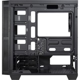 Inter-Tech X-608 Infinity Micro Tower Nero, Tower, PC, ITX, uATX, Vetro, Giocare, Blu, Verde, Rosso