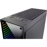 Inter-Tech X-908 Infini2 Tower Nero Nero, Tower, PC, Nero, ATX, ITX, micro ATX, Mini-ITX, Blu, Verde, Rosso, Ventole