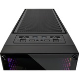 Inter-Tech X-908 Infini2 Tower Nero Nero, Tower, PC, Nero, ATX, ITX, micro ATX, Mini-ITX, Blu, Verde, Rosso, Ventole