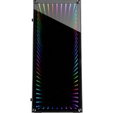 Inter-Tech X-908 Infini2 Tower Nero, Chassis Tower Nero, Tower, PC, Nero, ATX, ITX, micro ATX, Mini-ITX, Blu, Verde, Rosso, Ventole