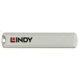 Lindy 40426 clip sicura Bloccaporte + chiave USB tipo-C Verde 5 pz verde, Bloccaporte + chiave, USB tipo-C, Verde, 5 pz, 10 g