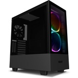 NZXT H510 Elite Midi Tower Nero, Chassis Tower Nero, Midi Tower, PC, Nero, ATX, EATX, micro ATX, Mini-ATX, SGCC, Acciaio, Vetro temperato, Multi