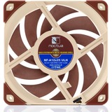 Noctua NF-A12X25 ULN sistema di raffreddamento per computer Case per computer Ventilatore 12 cm Beige, Marrone 1 pz, Ventola Ventilatore, 12 cm, 900 Giri/min, 1200 Giri/min, 12,1 dB, 55,7 m³/h
