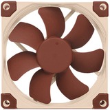 Noctua NF-A9 Case per computer Ventilatore 9 cm Beige, Marrone Ventilatore, 9 cm, 400 Giri/min, 2000 Giri/min, 22,8 dB, 78,9 m³/h