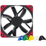 Noctua NF-S12A PWM chromax.black.swap Case per computer Ventilatore 12 cm Nero 1 pz, Ventola Nero, Ventilatore, 12 cm, 300 Giri/min, 1200 Giri/min, 107,5 m³/h, Nero