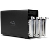 OWC ThunderBay 4 RAID array di dischi Tower Nero Nero, HDD, 3,9 kg, Tower, Nero