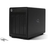OWC ThunderBay 4 RAID array di dischi Tower Nero, Disk enclosure Nero, HDD, 3,9 kg, Tower, Nero